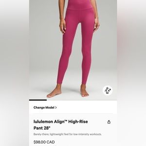 Lululemon Align Leggings